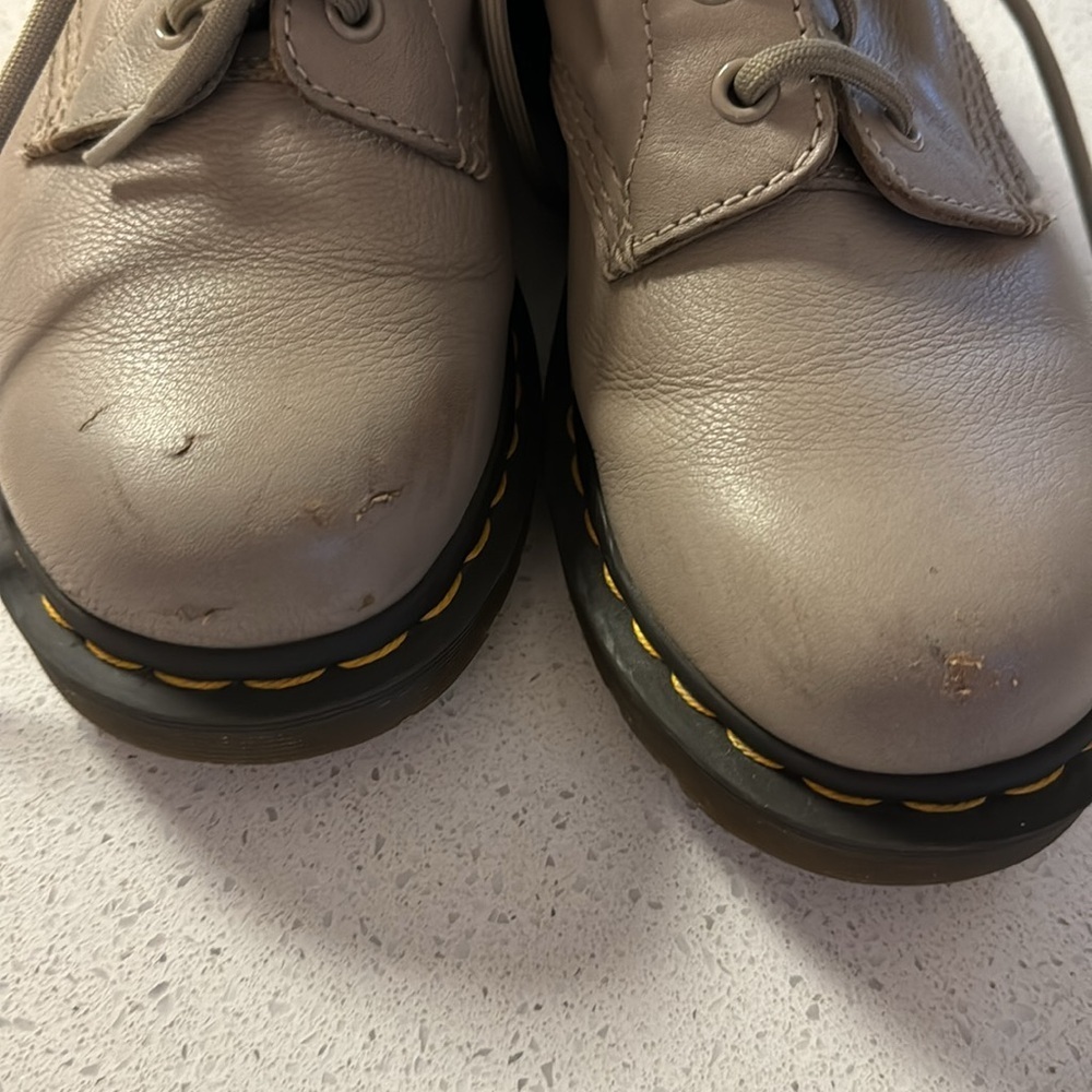 ๐ Dr. Martens Crewson Boot Grey Nubuck Sz. 9๐ - Picture 2 of 6